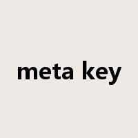 meta key是什么意思