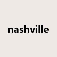 nashville是什么意思