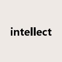 intellect是什么意思