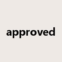 approved是什么意思