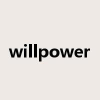 willpower是什么意思