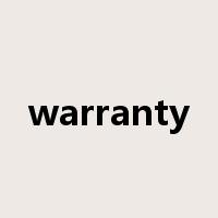 warranty是什么意思