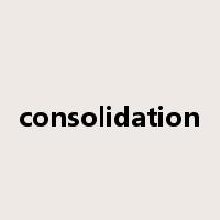 consolidation是什么意思