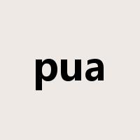 pua是什么意思