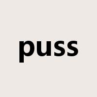 puss是什么意思