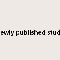 newly published study是什么意思
