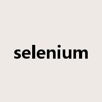 selenium是什么意思