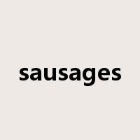 sausages是什么意思