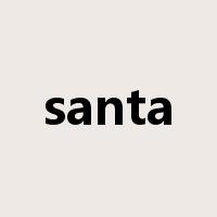 santa是什么意思