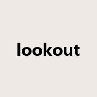 lookout是什么意思