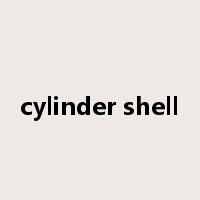 cylinder shell是什么意思