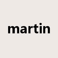 martin是什么意思