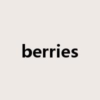 berries是什么意思