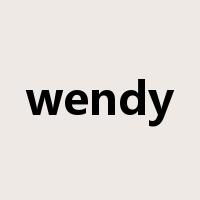 wendy是什么意思