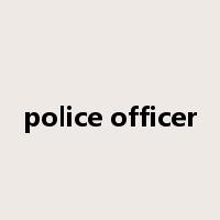 police officer是什么意思