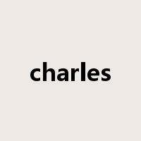 charles是什么意思