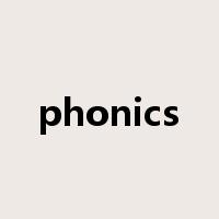 phonics是什么意思