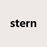 stern是什么意思