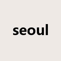 seoul是什么意思
