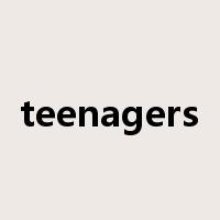 teenagers是什么意思