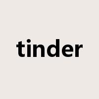 tinder是什么意思