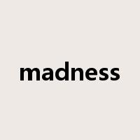 madness是什么意思