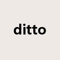 ditto是什么意思