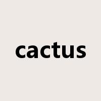 cactus是什么意思