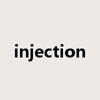 injection是什么意思