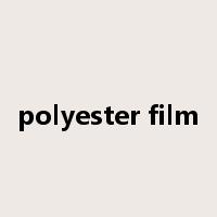 polyester film是什么意思