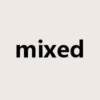 mixed是什么意思