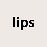 lips是什么意思