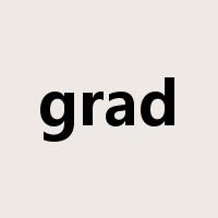 grad是什么意思