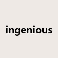 ingenious是什么意思