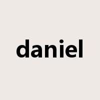 daniel是什么意思