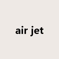 air jet是什么意思