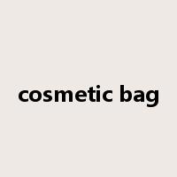 cosmetic bag是什么意思