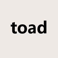 toad是什么意思
