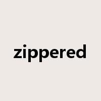zippered是什么意思