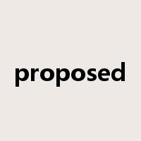 proposed是什么意思