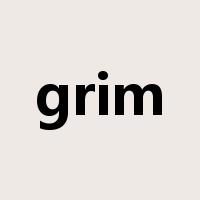grim是什么意思