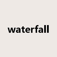 waterfall是什么意思
