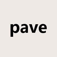 pave是什么意思