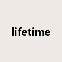 lifetime是什么意思