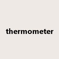 thermometer是什么意思