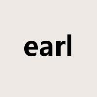 earl是什么意思