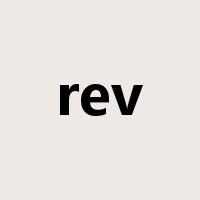 rev是什么意思