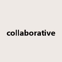 collaborative是什么意思