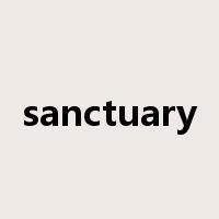 sanctuary是什么意思
