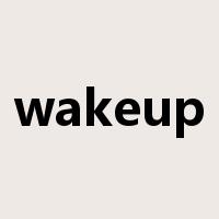 wakeup
